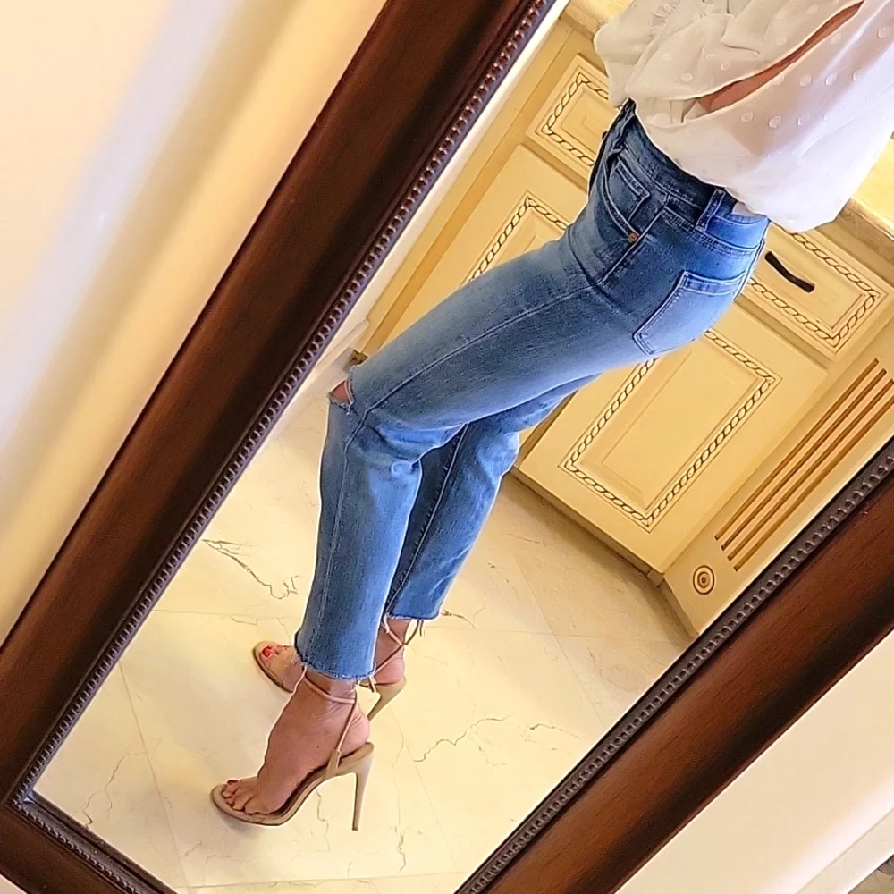 BLANKNYC The Baxter 5-pocket Cropped Jean, Sz 24 - Picture 12 of 16